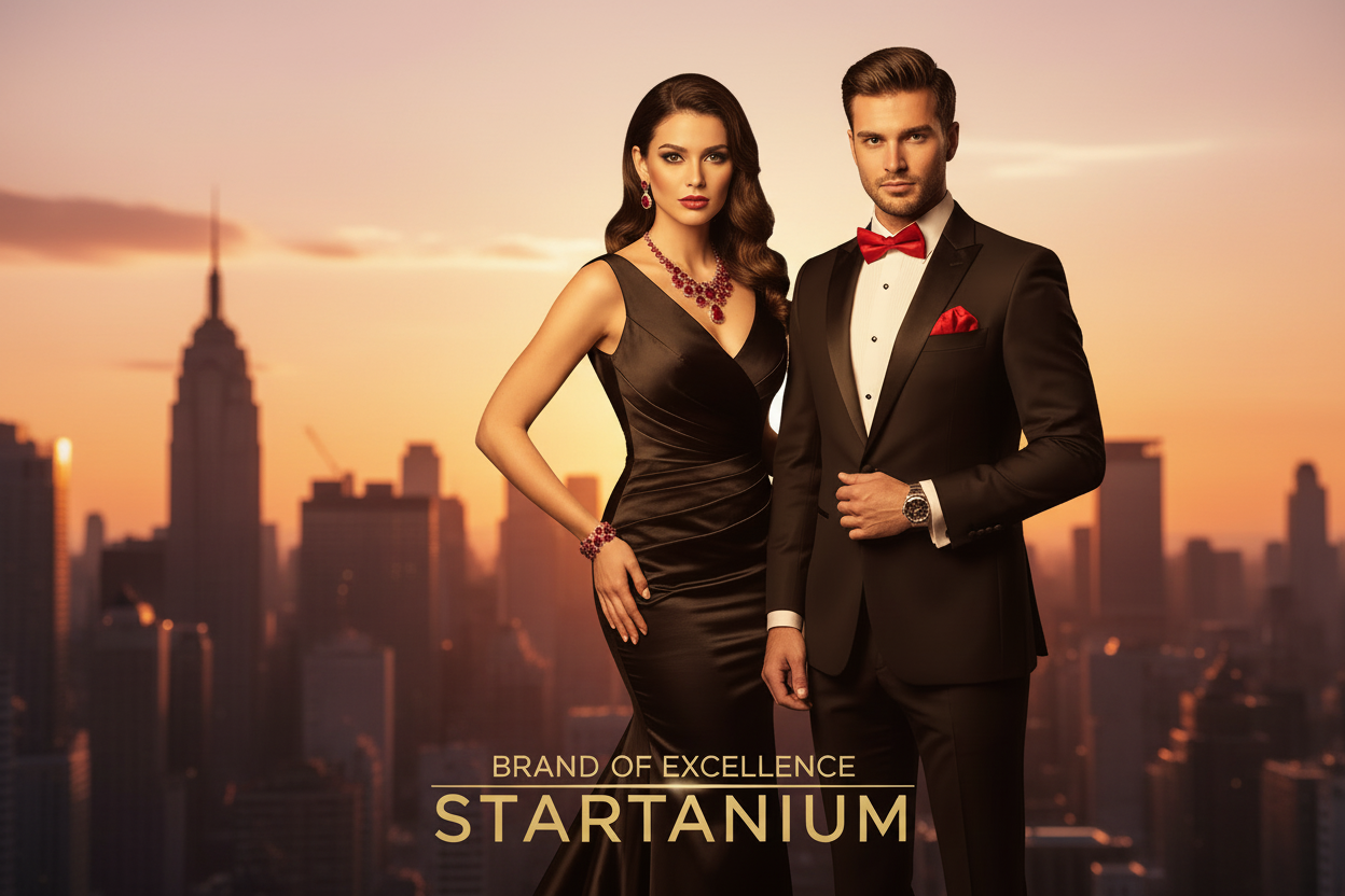 STARTANIUM Power Couple — Sunset City Skyline