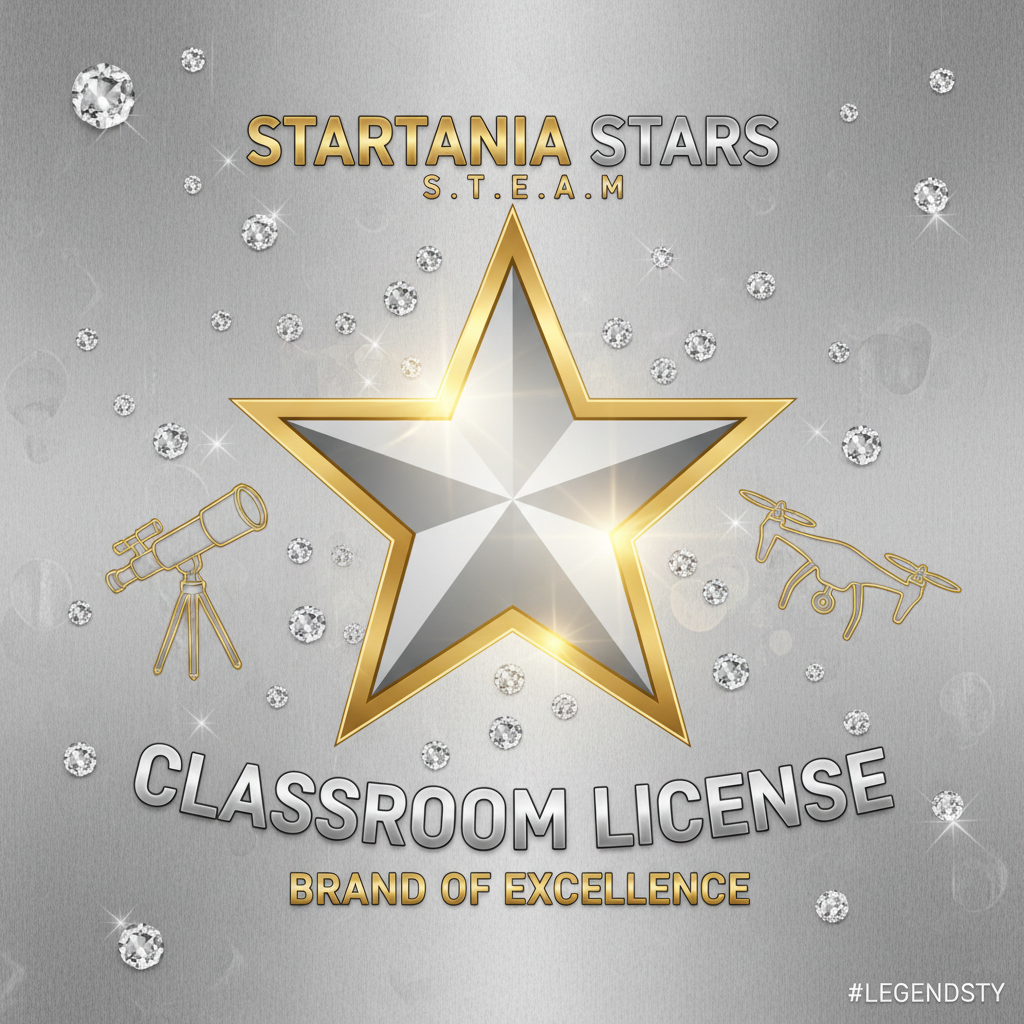 STARTANIA STARS (K-12) S.T.E.A.M. — Classroom License ⭐