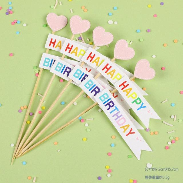 Bear Candle Birthday Cake Props Topper Card Cute Fantasy Cup Dessert Smiley  Love Bear  Table Dress Up Cake Props Party Cake Decor Supplies Toppers Birthday Cupcake Topper Various Cake Decorations for Birthday Party Photo Prop