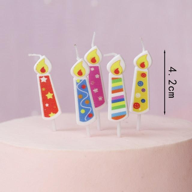 Bear Candle Birthday Cake Props Topper Card Cute Fantasy Cup Dessert Smiley  Love Bear  Table Dress Up Cake Props Party Cake Decor Supplies Toppers Birthday Cupcake Topper Various Cake Decorations for Birthday Party Photo Prop