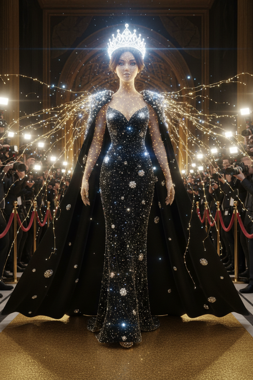 CHAMPIAN STAR — ESTHER-A-ROSE Red Carpet Gown