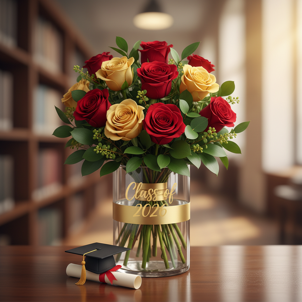 College Graduation Bouquet Class of 2026