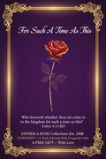 Esther 4:14 KJV - Royal Purple Digital Download