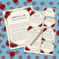 JOHNNY LEE And ME book club discussion guide — printable PDF with discussion questions and red roses design