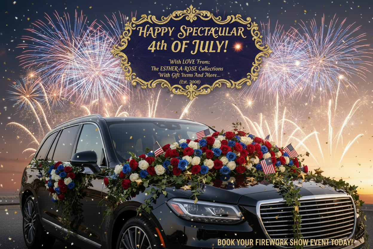 SPECTACULAR EXTRAVAGANZA — 4th of July SUV + Fireworks + Flyer