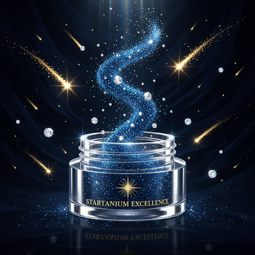 STARTANIUM Blue Glitter Stardust